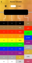 Resistor Calculator - iOS Source Code Screenshot 2