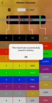 Resistor Calculator - iOS Source Code Screenshot 3