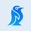 Cyber Penguin Logo Template