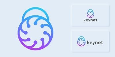 Keynet - Digital Security Logo Template