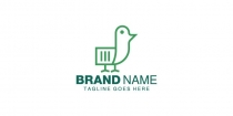 Paper Bird Logo Template Screenshot 3