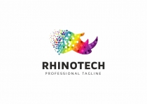 Rhino Colorful Polygon Logo Screenshot 1