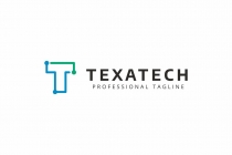 T Letter Technology Logo Screenshot 2