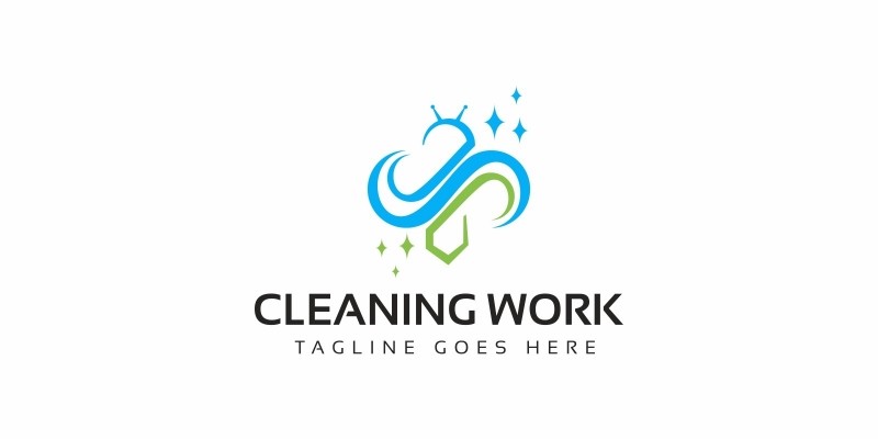 Bee Cleaning Logo