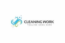 Bee Cleaning Logo Screenshot 2
