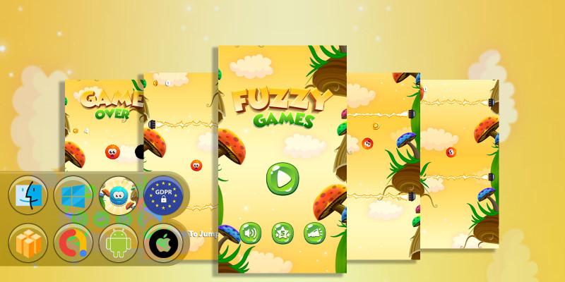 Fuzzy Games - Buildbox Template