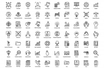 1275 Business Startup Line Vector Icons Screenshot 2