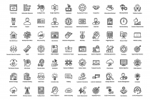 1275 Business Startup Line Vector Icons Screenshot 3
