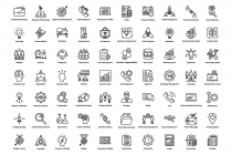 1275 Business Startup Line Vector Icons Screenshot 4
