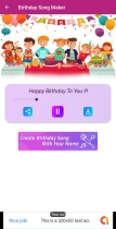 Birthday Song With Name Android App Source Code Screenshot 4