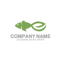 Eco Fish Logo Template