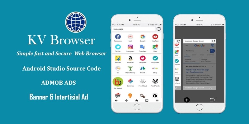 KV Browser - Web Browser Android Source Code