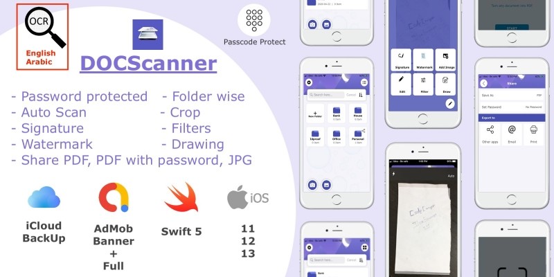 DOCScanner - iOS App Source Code
