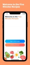 Five Minutes Recipes - iOS Source Code Screenshot 2