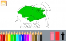 Your Own Coloring Wild Animals - Unity Kids Game Screenshot 4