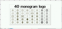 40 Monogram Logo Templates Screenshot 1