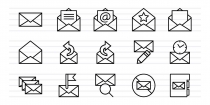Email Line Icons Screenshot 1