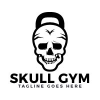 Skull Gym Logo Design