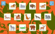 Kids Memory Games - Wild Animals Unity Project Screenshot 2