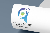 Quick Print Letter QP Logo Screenshot 2