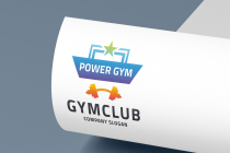 Gym Club Logo Screenshot 2