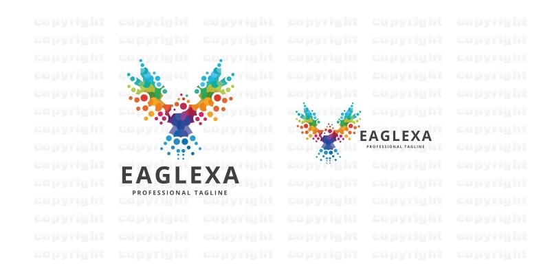 Pixel Eagle Logo