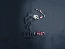Catch Fish Logo Screenshot 3