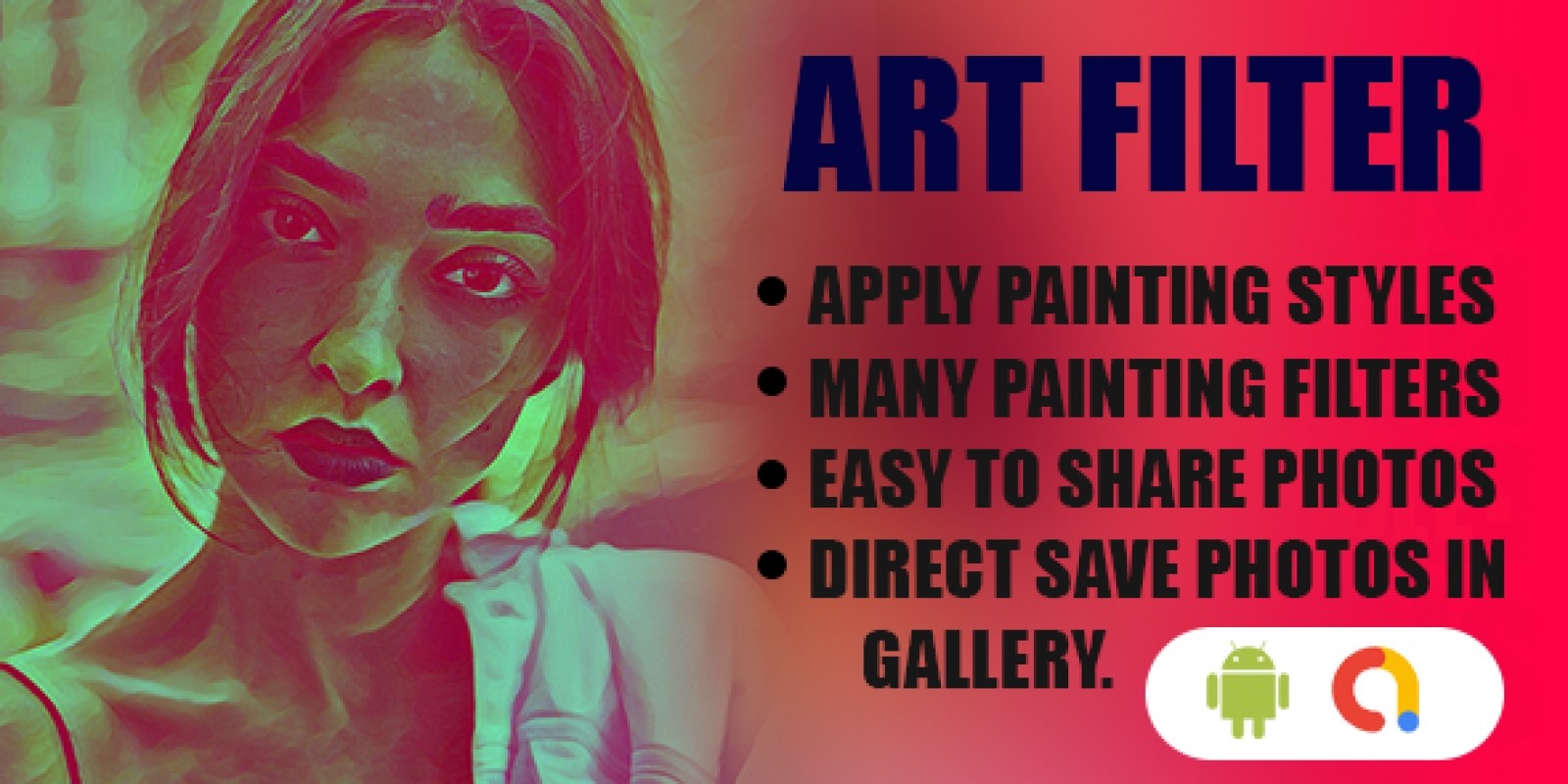 Art Filters Art Photo Editor Android App by Vocsy Codester
