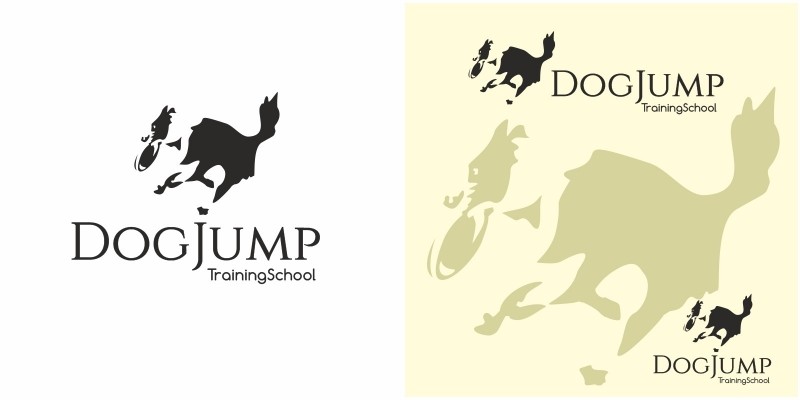 Dog Jump Logo