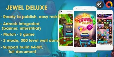 Jewel Deluxe - Unity Complete Project