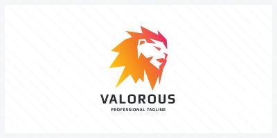 Valorous Lion Logo