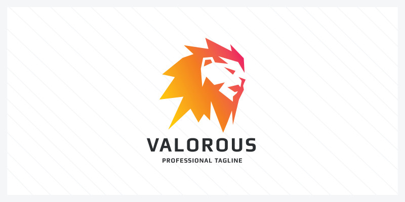 Valorous Lion Logo