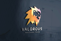 Valorous Lion Logo Screenshot 1