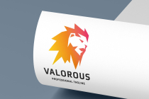 Valorous Lion Logo Screenshot 2
