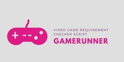 GameRunner – Video Game Requirement Checker
