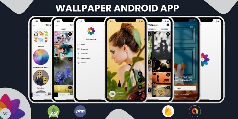 Wallpaper Android App With Admin Panel