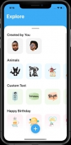 Sticker Maker DIY Cut Out - iOS Source Code Screenshot 3