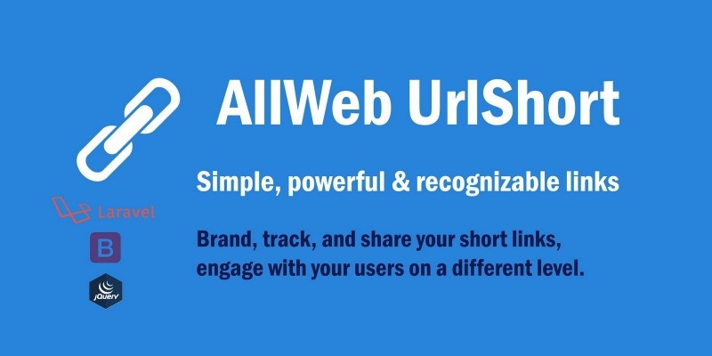 Allweb Urlshort  - URL Shortener PHP Script