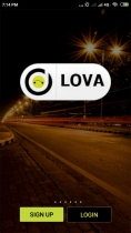 Loca Cab App Design UI Kit Android Studio Screenshot 1