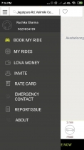 Loca Cab App Design UI Kit Android Studio Screenshot 9