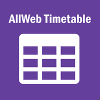 AllWeb Timetable - Schedule Calendar PHP