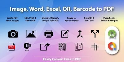 Image to PDF Converter - Android App Template