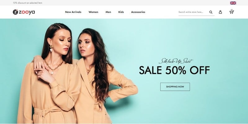 Zooya - eCommerce HTML Theme