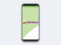 Atlantic Restaurant Android UI Template Screenshot 1