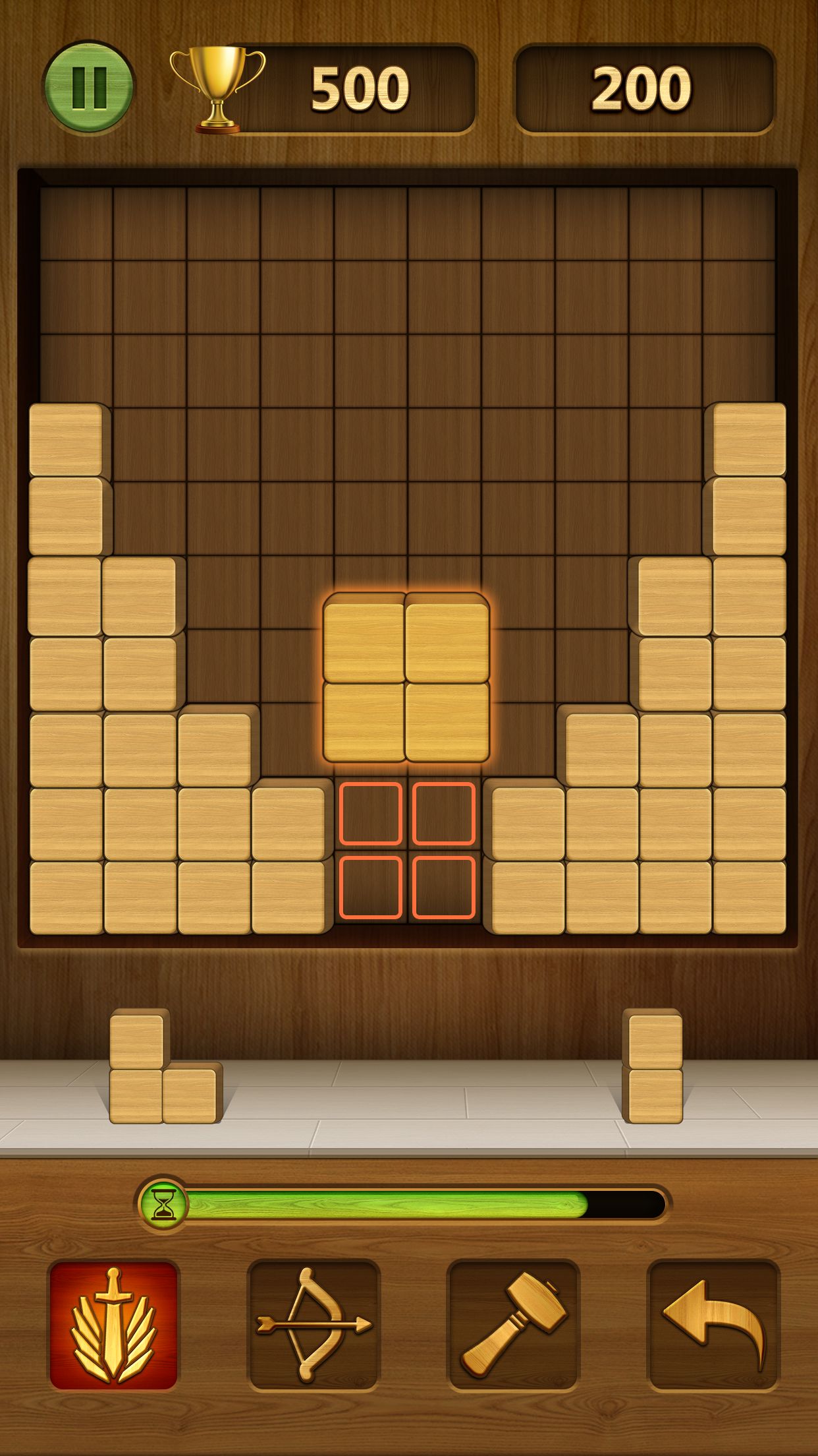 Wood Block Puzzle : Classic Source Code - SellAnyCode