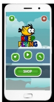 Keep Flying - Buildbox Template Screenshot 1