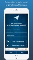 Quick Messenger - iOS App SWIFT 5 Screenshot 2