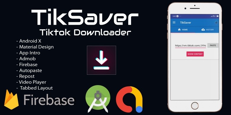 TikSaver - TikTok Video Downloader Android