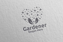 Love Botanical Gardener Logo Design Screenshot 3