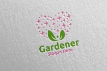 Love Botanical Gardener Logo Design Screenshot 4